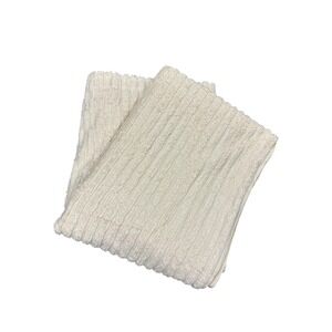 Linen Source Cotton Chic Chenille Twin Duvet Cover Natural